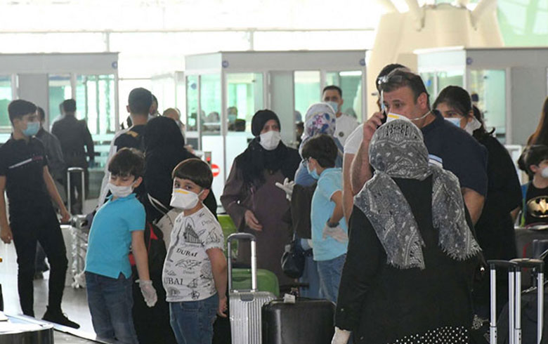 استمرار إجلاء مواطني إقليم كوردستان العالقين في الخارج وإعادة 223 منهم من السويد والإمارات