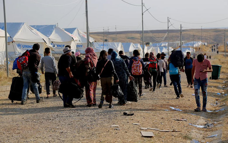 344 penaberên Rojavayê Kurdistanê gihiştin Herêma Kurdistanê