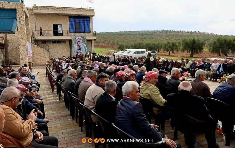 بالصور والفيديو... إحياء ذكرى ميلاد البارزاني الخالد في عفرين