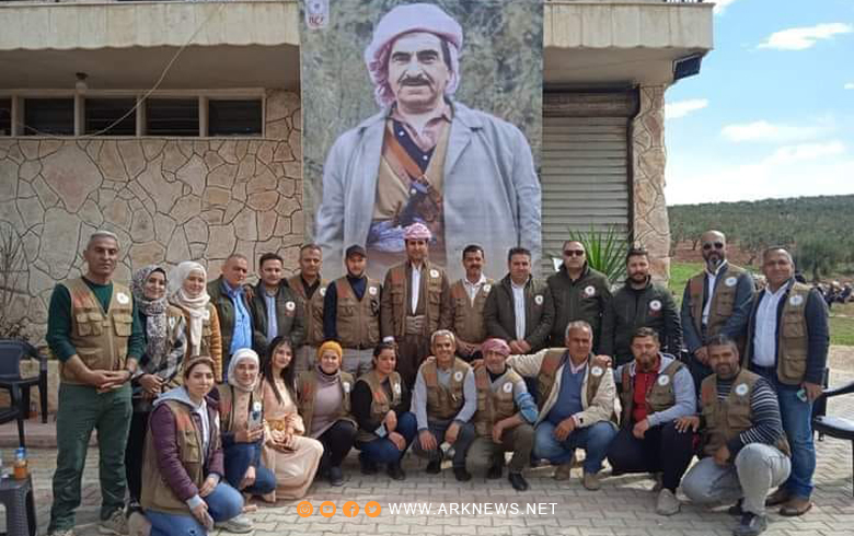 With pictures and videos... Commemorating the immortal birth anniversary of Barzani in Afrin