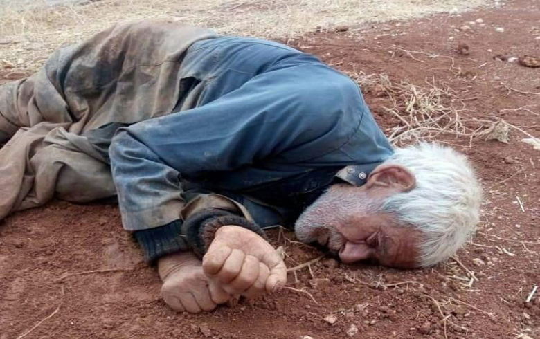 Afrin… He died forcibly on his own land, and many will die as a result of the inhumane actions of the ruling authorities