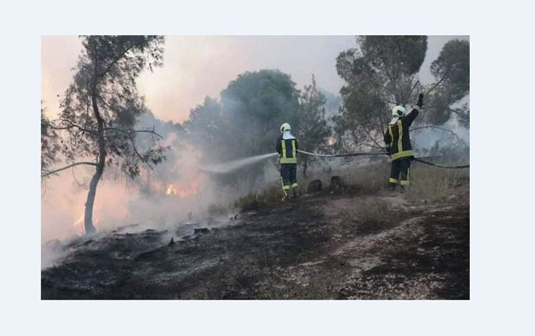 Afrin… Hot summer and fabricated fires