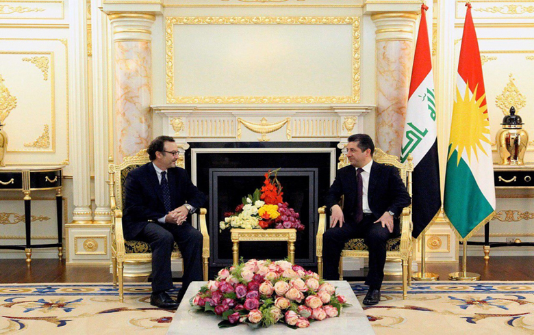 Masrour Barzani stresses the need to end the Turkish attack on the east of the Euphrates