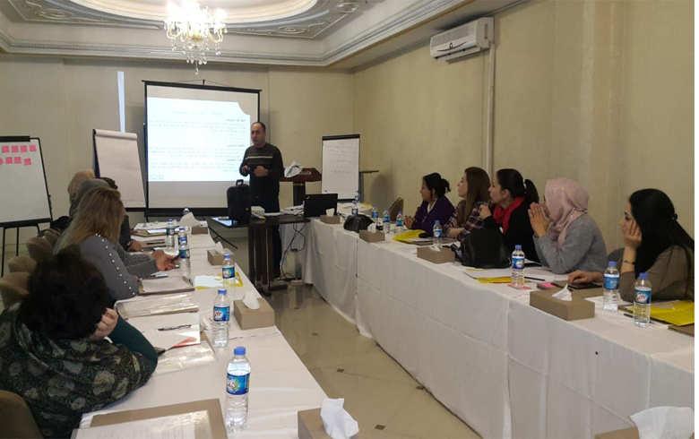 The Center for Civil Society and Democracy holds a training workshop for women of Syria Kurds