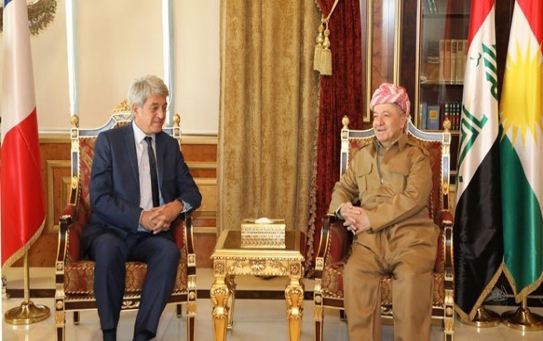 President Barzani urges Lavrov to play a role in ensuring the protection of the Kurds in Syrian Kurdistan 