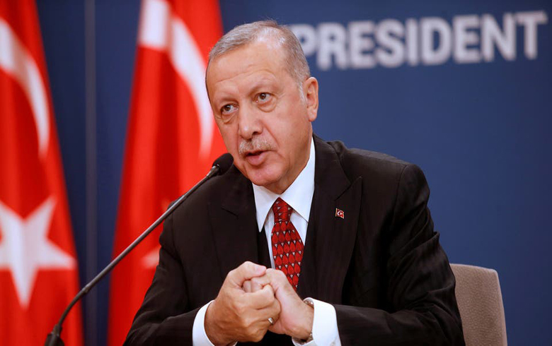 اردوغان یرجح عدم وقوع مواجهات بین القوات التركیة والنظام السوري في كوباني 
