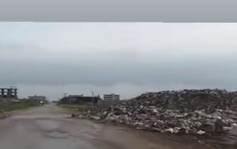 Li Dêrikê, rêya Êndîwerê bûye zibilxane