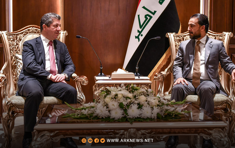 مسرور بارزاني يؤكد أهمية حل المشاكل العالقة مع بغداد