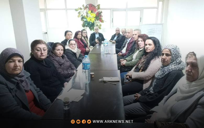 Qamishlo... The Free Kurdish Women Organization is holding a dialogue session on violence against women