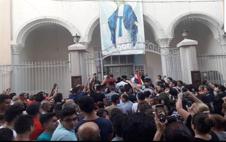 دێرك .. مانگرتنه‌ك دژی بریارا په‌یه‌دێ ژ داخستنا دبستانێن سریانان 