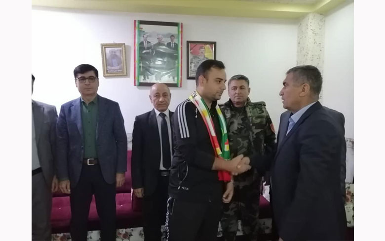 Domiz camp... PDK-S visits the families of martyrs of the March 12 uprising