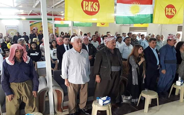 دۆمیز .. په‌ده‌كه‌سێ 6 پێشمه‌رگه‌ێن گولان وئێلوونێ خه‌لاتكرن 