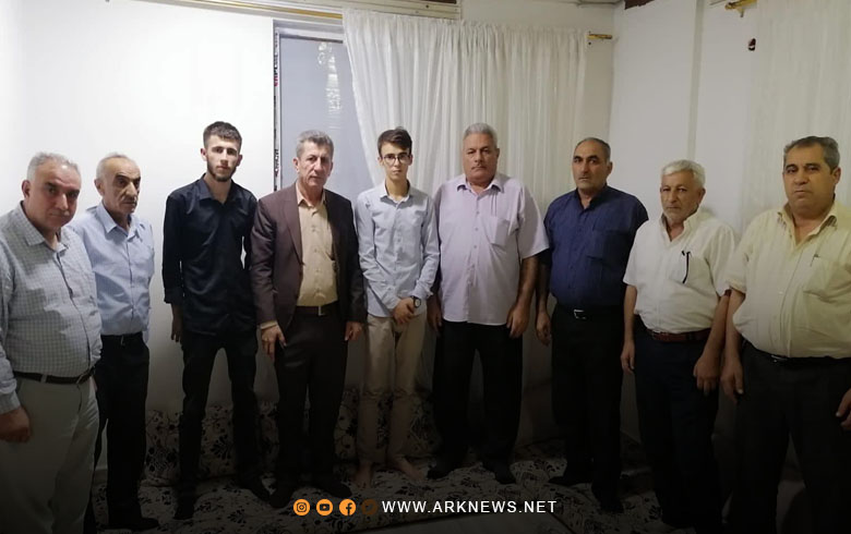 منظمة دوميز للديمقراطي الكوردستاني - سوريا تزور منزل الراحل محمد جاسم حسو 