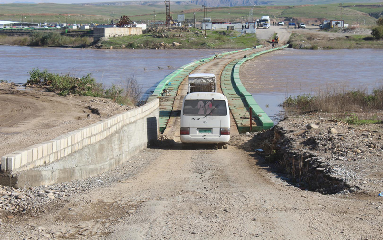 Shawkat Barbuhari explains the mechanism of action of the Pish Khabour - Semalka port