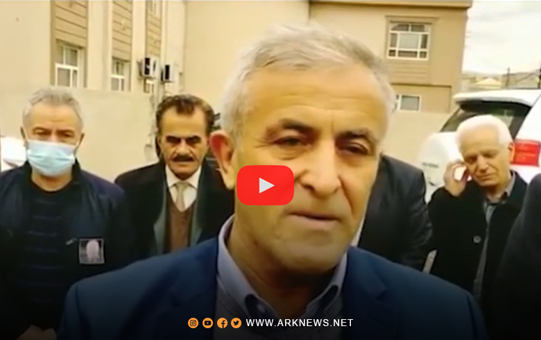 Gotara Hoşeng Semgemor di merasîmên veguhestina termê xebatkar Xalid Meşayix ji herêma Kurdistanê bo Rojavayê Kurdistanê
