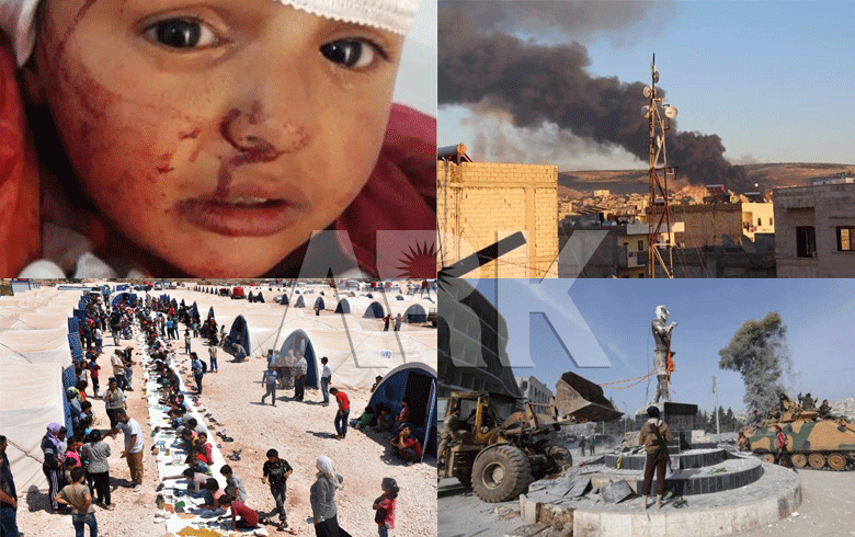 Panorama of Afrin's events in 2018
