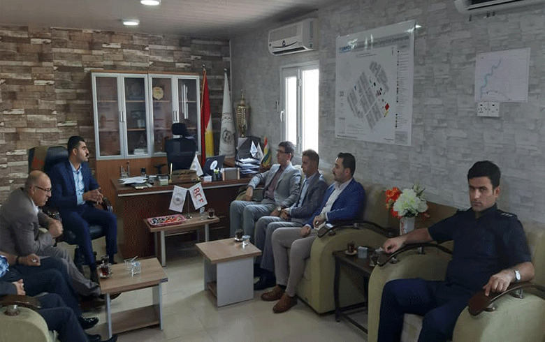 Nûneratiya ENKSê seredana kampên penaberan kir 