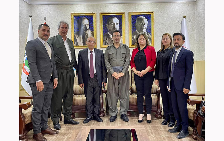 فحوى لقاء ممثلية ENKS في إقليم كوردستان بممثل الحزب الديمقراطي كوردستان- إيران
