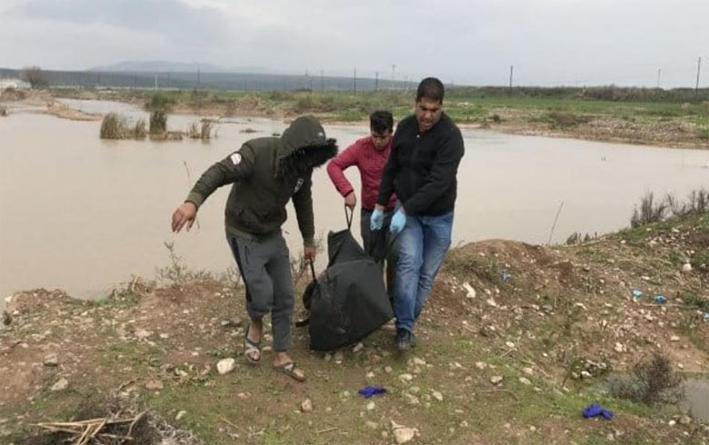 Turkish authorities picked up  the bodies of three Syrian women