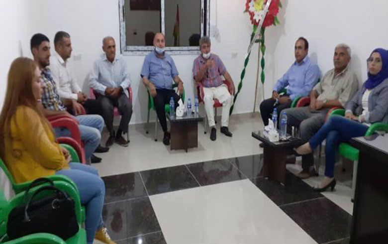 Şandeke PDK-Sê seredana xwecehiya Rojhilatê Qamişlo ya ENKS kir