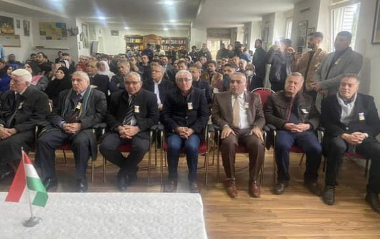 إحياء سنوية استشهاد القيادي نصر الدين برهك من قبل PDK-S في ألمانيا 