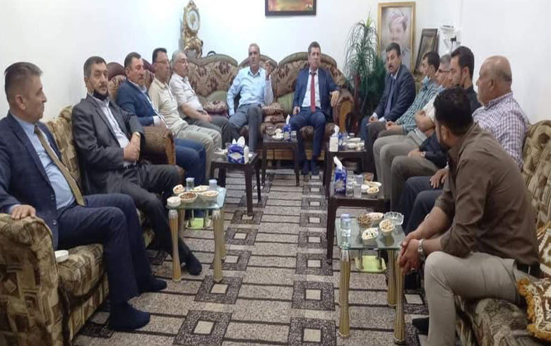 Duhok Organization - Fayida of the PDK-S visit the families of Roj Peshmerga martyrs 