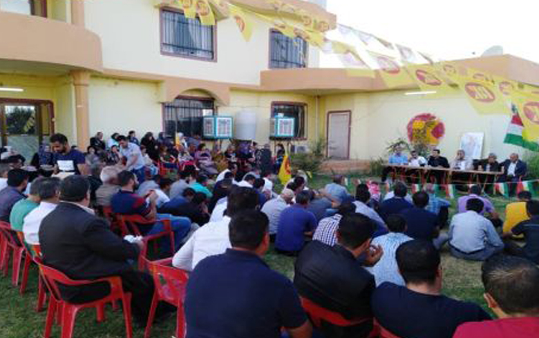 محاضرة عن أهمية التنظيم والانضباط الحزبي تقيمها منظمة گويلان لـ PDK_S