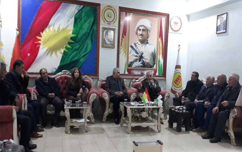 Girke Lage  locality to hold its meeting and discuss at length PYD's violations against politicians