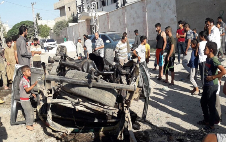 انفجارات تهز الريف الشرقي لحلب مخلفة ثمانية جرحى