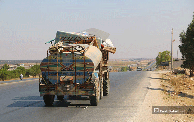 Within 24 hours, more than nine thousand civilians have been displaced from Maarat al-Numan
