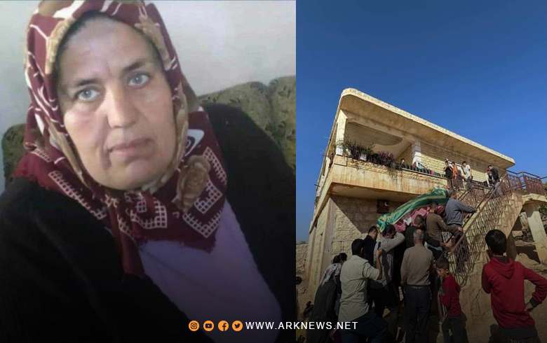 Efrîn.. Jineke Kurd ji derdê mala xwe ya desteserkirî jiyana xwe ji dest da  
