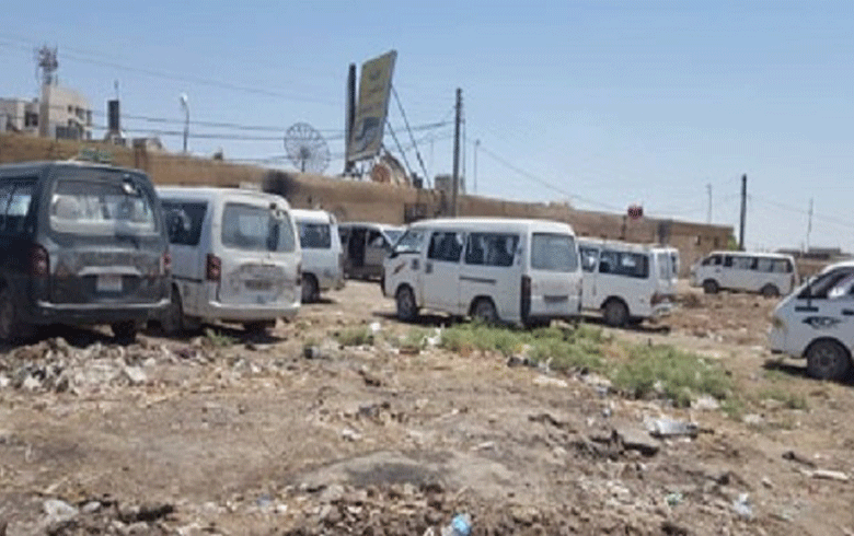 Popular dissatisfaction from transferring of the private garage of countryside east of Qamishlo