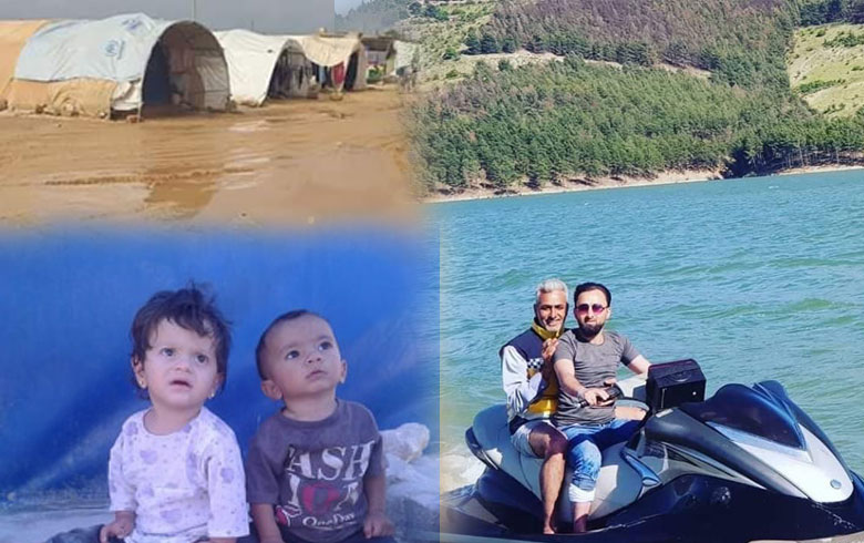 Afrin .. The factions are in blessing and the indigenous Kurds are oppressing  in the camps