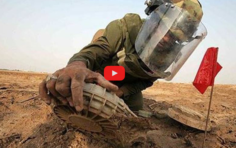Pêşmergeyên Kurdistanê mayînên ku PKKê li herêma Kurdistanê çandine pûç dikin