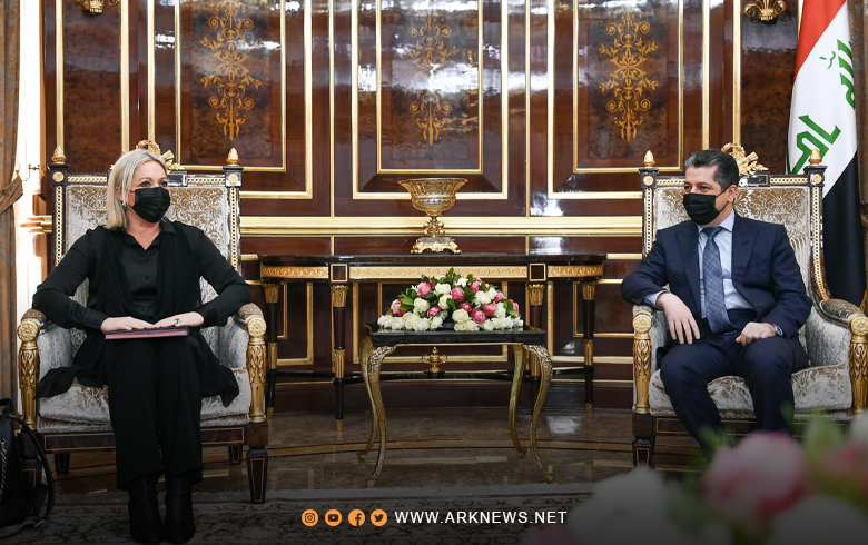 Mesrûr Barzanî û Plasxart civînek li dar xist 