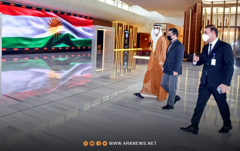رئيس حكومة إقليم كوردستان يصل الإمارات