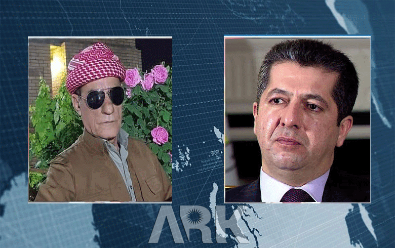 مسرور بارزانی: رۆلا هونەرمەند سعید گاباری د خزمەتا پێشمەرگەیان دە بەرچاڤ بوو 