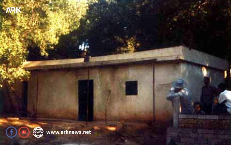 Ereban Mezara Şêx Mûs ya Kurdên Êzîdî li Efrînê şewitand