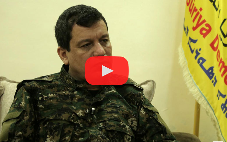 Mazloum Abdi: We met with the National Council, and we do not mind the return of any Kurdish force and fighting under the banner of SDF