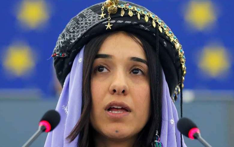 نێچيرڤان بارزاني يهنئ نادية مراد لفوزها بجائزة نوبل للسلام