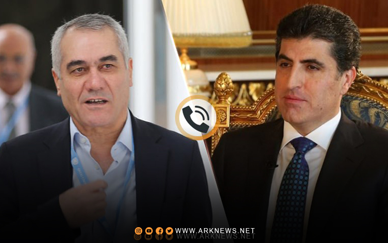 سەرۆكێ هەرێما كوردستانێ د پەیوەندیەكە تەلەفوونی دە سەرخوەشی ل كامیران حاجۆ كر 