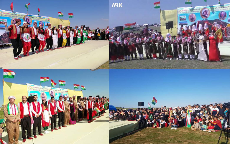 Hawler Organization and its suburbs of PDK-S revive Nawroz holiday in Bahrika 