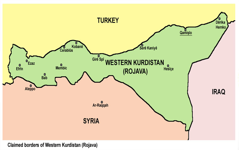 الكورد في كوردستان سوريا 