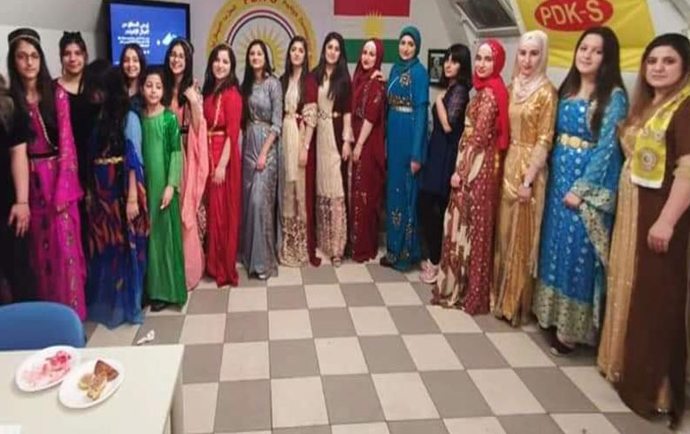 نمسا... منظمة المرأة للـ PDK-S تحتفل بعيد المرأة ويوم الزي الكوردي