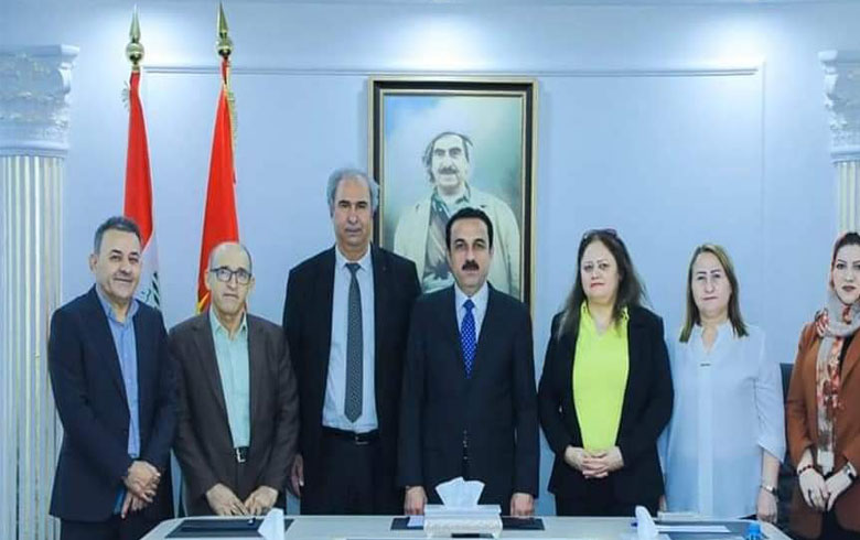 Nûneratiya ENKSê bi Parêzgarê Hewlêrê re civiya