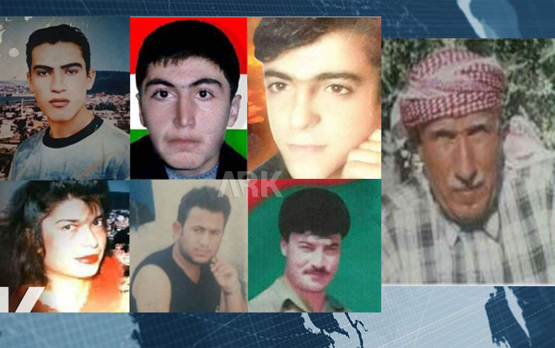 Two under torture... ARK documents the names of seven martyrs of the March 2004 uprising in Afrin