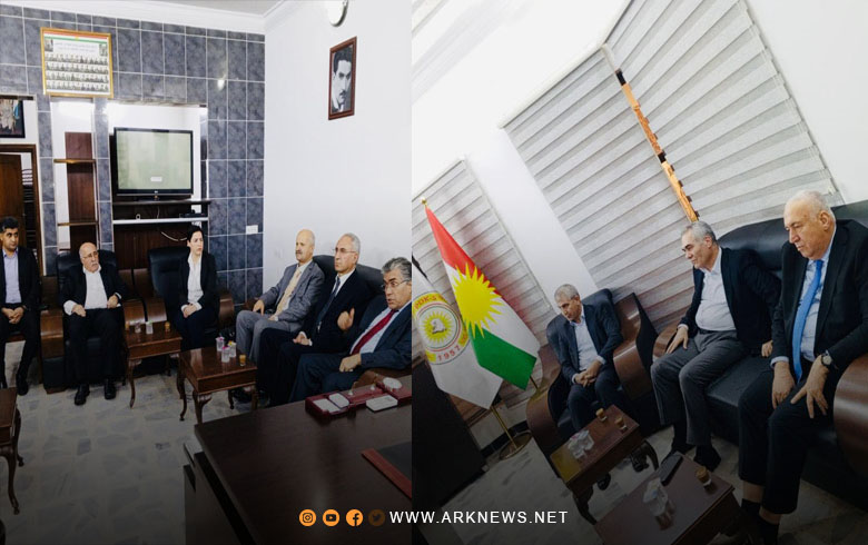Partiya Welatparêzên Kurdistanê serdana Partiya Demoqrata Kurdistan - Sûriya kir