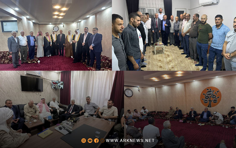 A political and organizational tour by the Secretary of the Kurdistan Democratic Party - Syria to the party’s organizations in Turkey