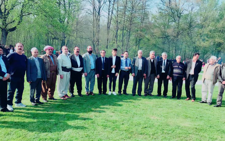شاندەك ژ پارتیا دەمۆكراتی كوردستان – سوریا و یەكیتیا خوەندەڤان و جوانێن دەمۆكرات سەردانا لالەشێ كر