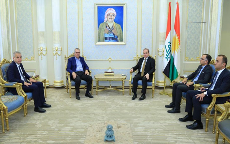 ENKSê bi Cêgirê Serokê Perlemana Herêma Kurdistanê re civiya
